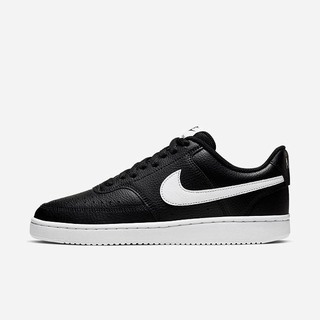 Pantofi Casual Nike Court Vision Low Dama Negrii Albi | XWHM-41980